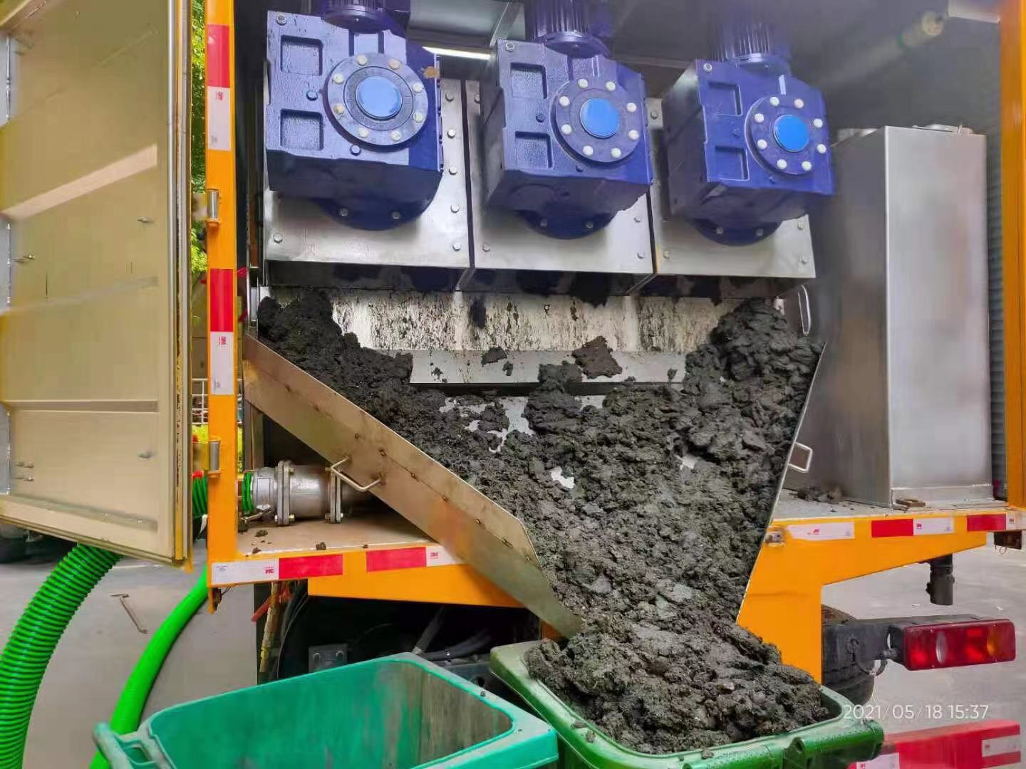 深圳化粪池清掏城市维护站-泥浆净化干湿分离处理